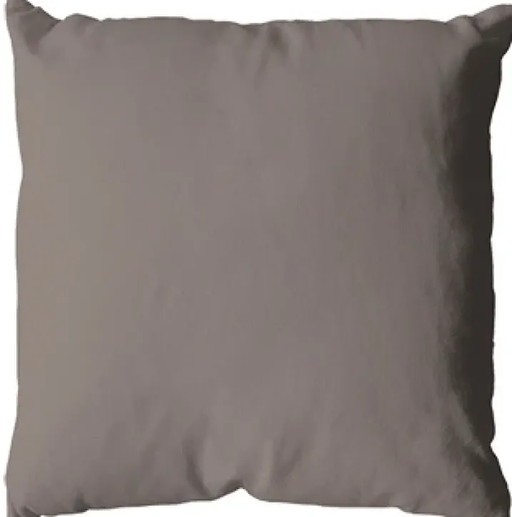 Coussin uni en polyester déhoussable