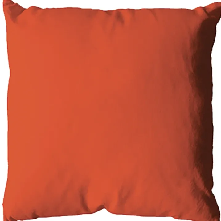 Coussin uni en polyester déhoussable