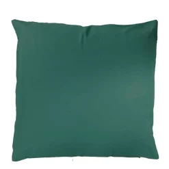 Coussin uni en polyester déhoussable