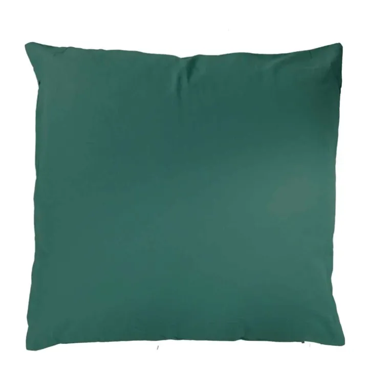Coussin uni en polyester déhoussable