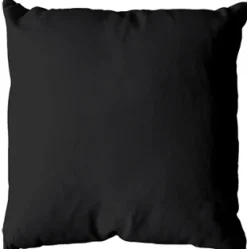 Coussin uni en polyester déhoussable