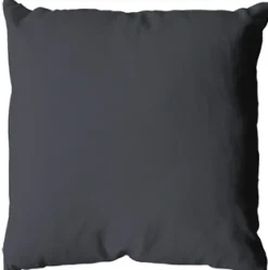 Coussin uni en polyester déhoussable