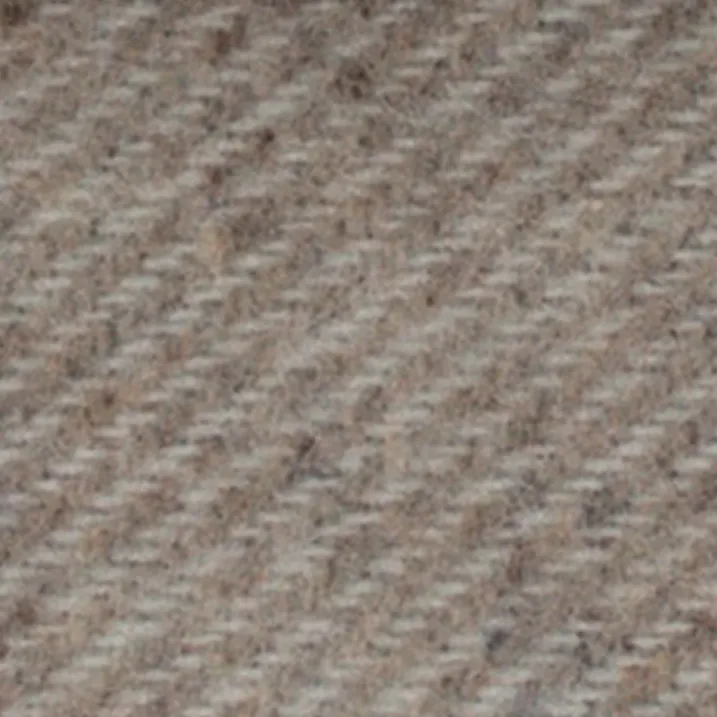 Couverture en laine mélangée effet denim
