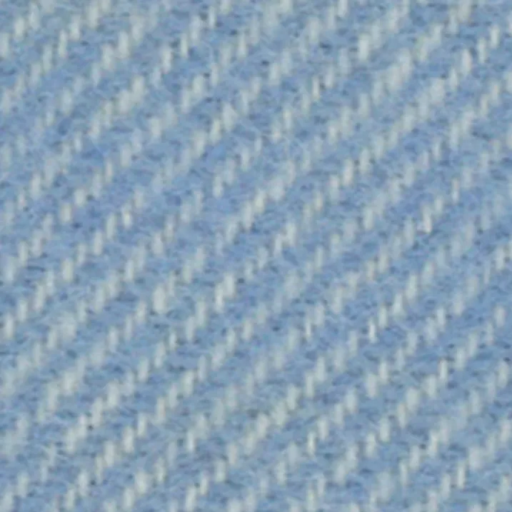 Couverture en laine mélangée effet denim