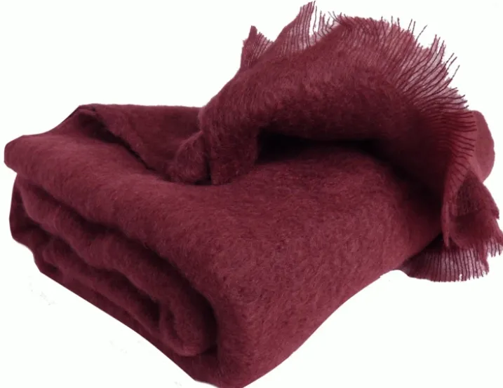 Couverture en 100 % pure Mohair 320g/m2