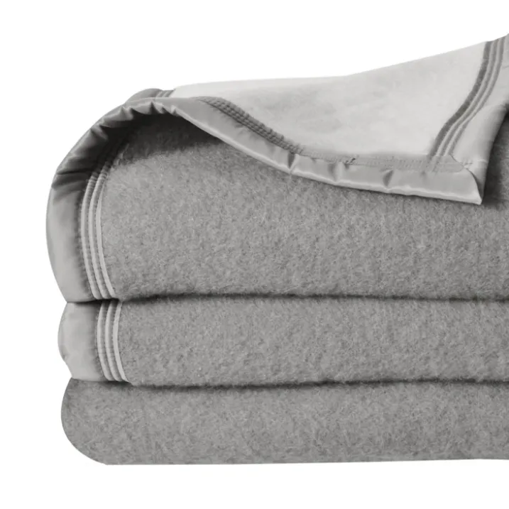 Couverturelaine Woolmark double face
