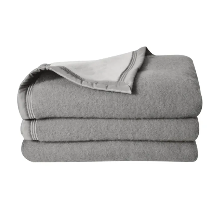 Couverturelaine Woolmark double face