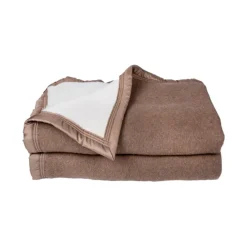Couverturelaine Woolmark double face