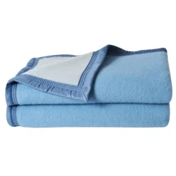 Couverturelaine Woolmark double face