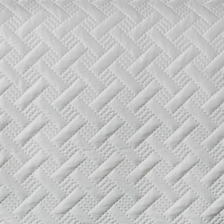 Couverture molletonné surpiquage graphique