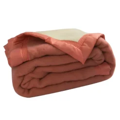 Couverture Pure Laine Vierge 600g/m2 bicolore