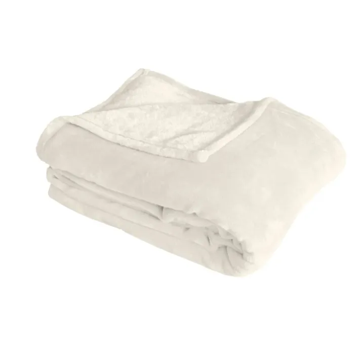 Couverture unie en molleton