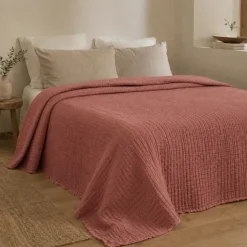 Couvre lit 100% coton premium point kanta TIVOLI HAOMY