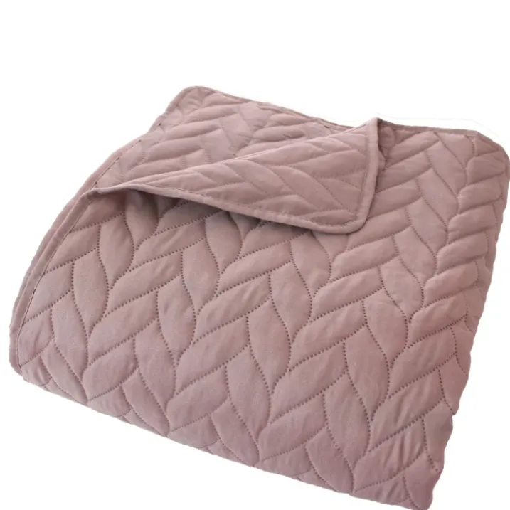 Couvre lit en microfibre dessin par ultrason