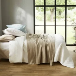 Dessus de lit jacquard épais en polycoton