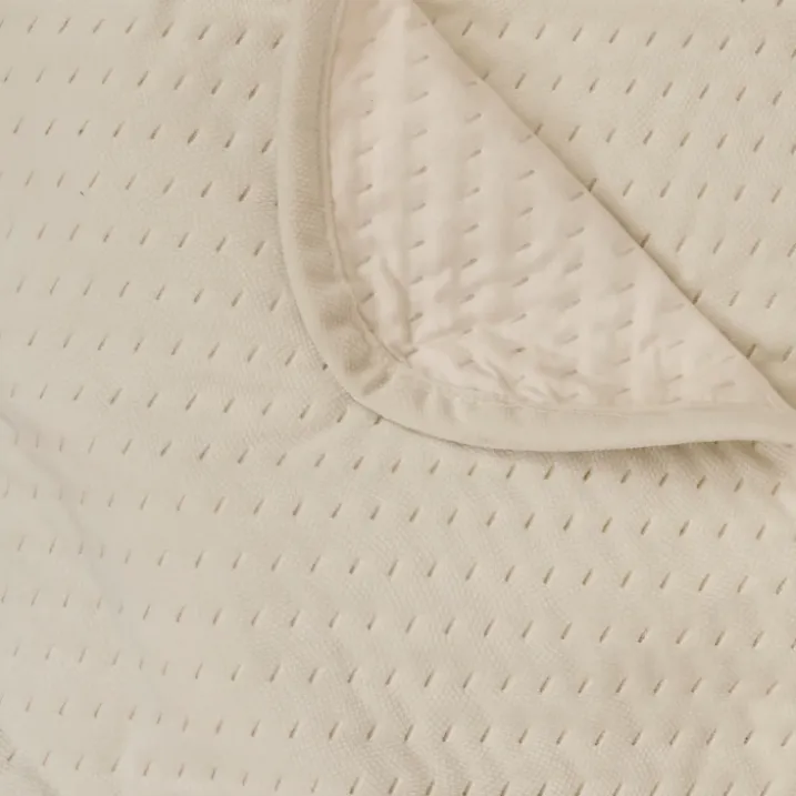 Dessus de lit matelassé avec 2 taies assorties