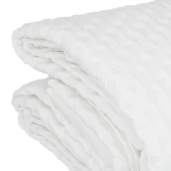 Dessus de lit à motifs ton sur ton