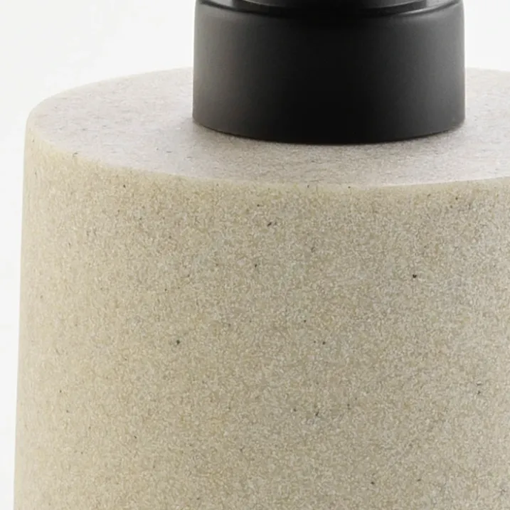Distributeur de savon effet granite pour salle de bain