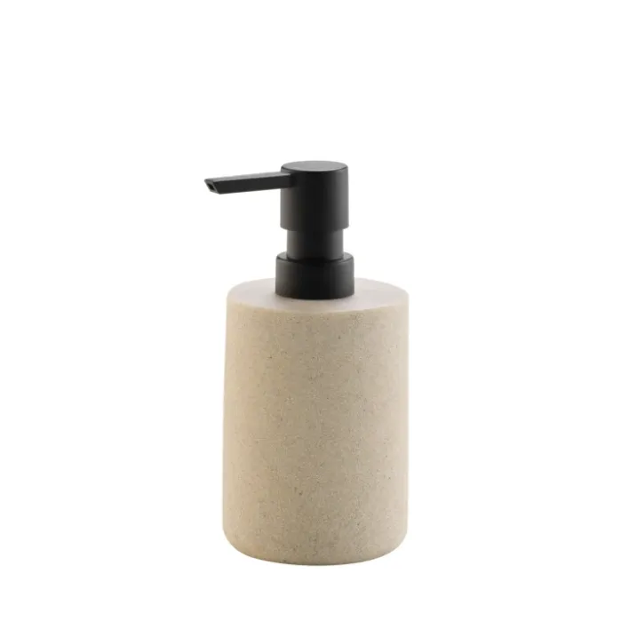 Distributeur de savon effet granite pour salle de bain