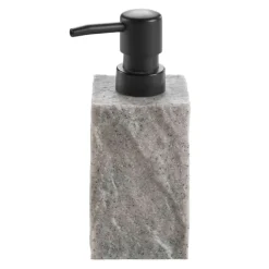 Distributeur de savon effet minéral salle de bain