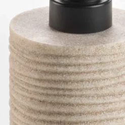 Distributeur de savon effet strié pour salle de bain