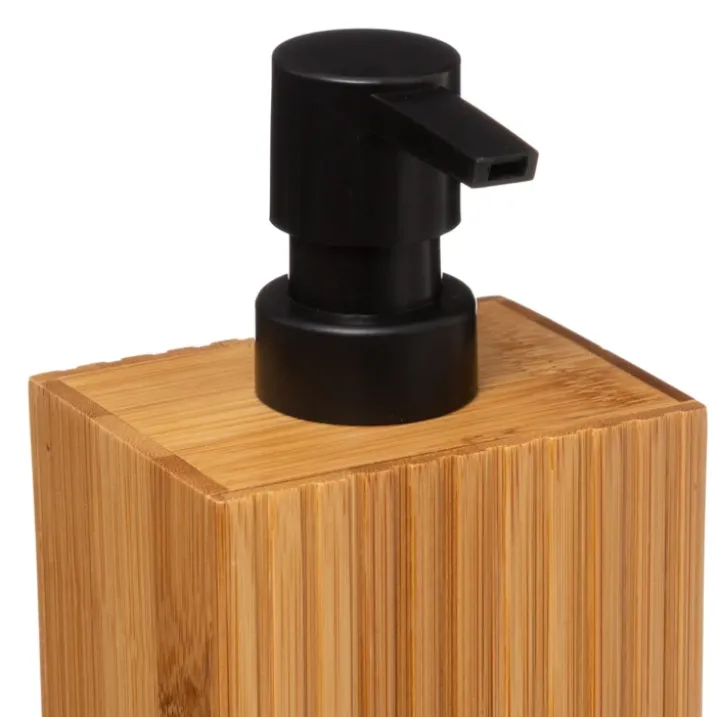 Distributeur de savon en bambou