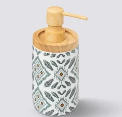 Distributeur de savon motif ethnique