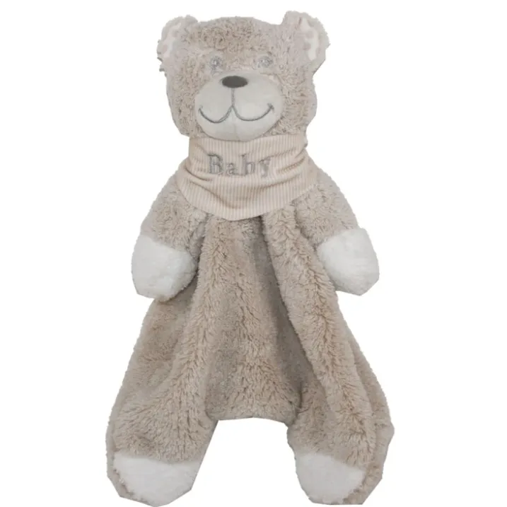 Doudou ours beige