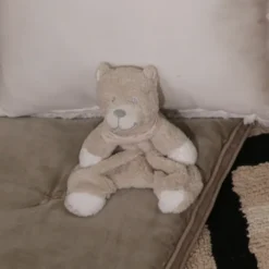 Doudou ours beige