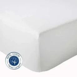Drap Housse coton bonnet 23 cm fabriqué en France