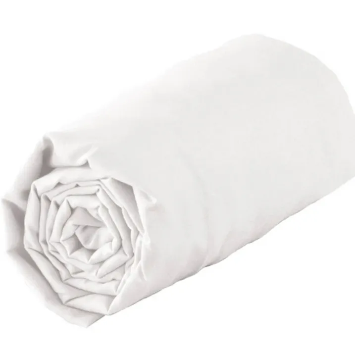 Drap housse 100 % coton 57 fils