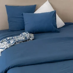 Drap housse en coton Lavé Oekotex