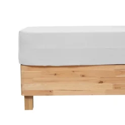 Drap housse en gaze de coton