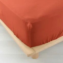 Drap Housse en gaze de coton ANGELIA