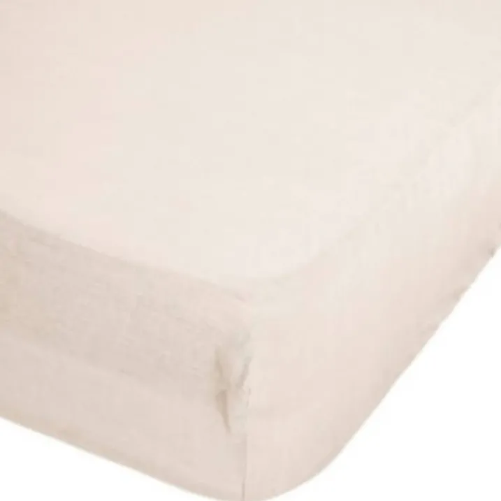 Drap housse en 100% lin