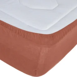 Drap housse en 100% lin