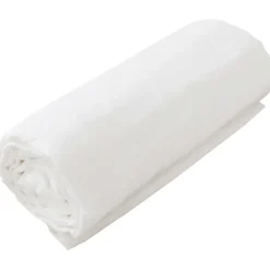 Drap housse jersey uni en 100% coton