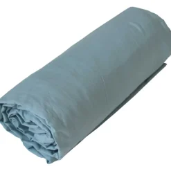 Drap housse jersey uni en 100% coton