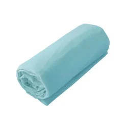 Drap housse jersey uni en 100% coton