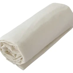 Drap housse jersey uni en 100% coton