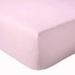 Drap Housse Uni bonnet 30 cm 100% Coton