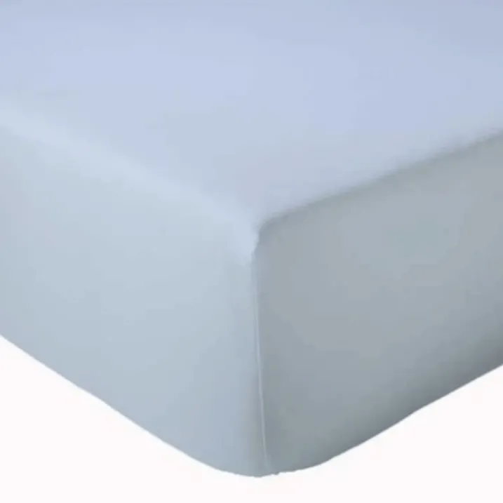 Drap Housse Uni bonnet 30 cm 100% Coton