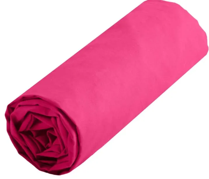 Drap housse uni en coton