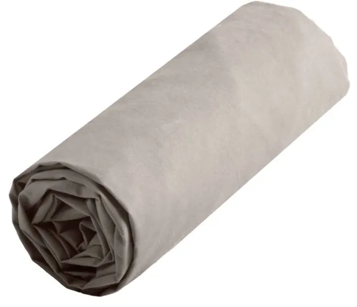 Drap housse uni en coton