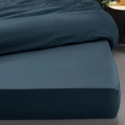 Drap Housse Uni 100% Percale de Coton ORIGINE