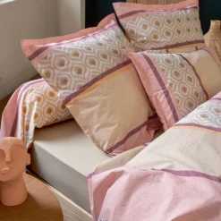 Drap plat coton ethnique