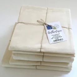 Drap plat en 100% coton biologique