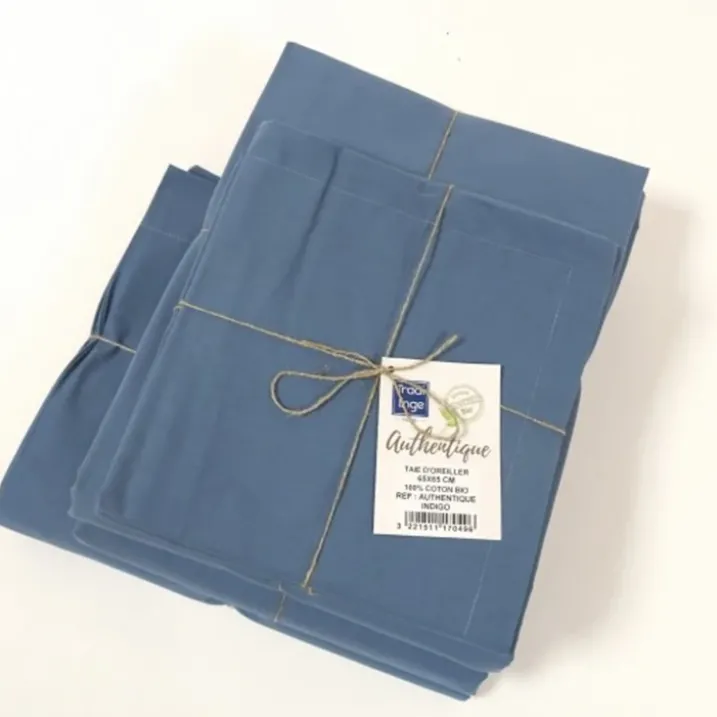 Drap plat en 100% coton biologique