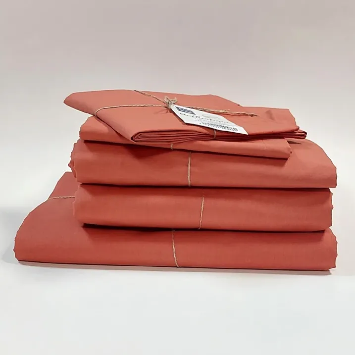 Drap plat en 100% coton biologique