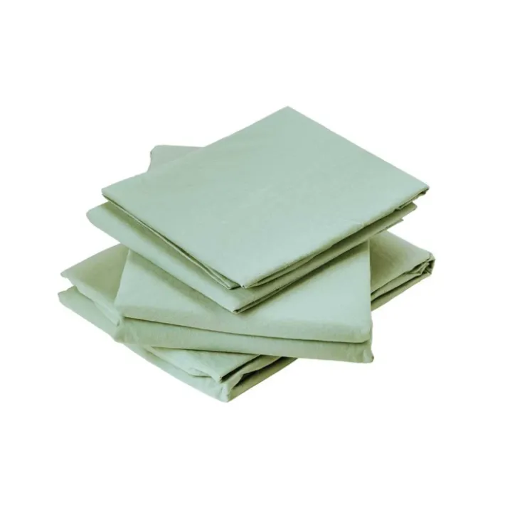 Drap Plat en Coton Lavé